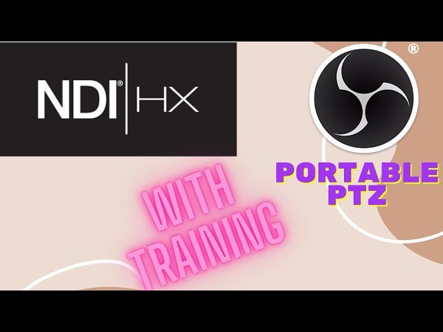 OBS Studio Portable - PC OBS Portable Installer with PTZ Plugins and Training