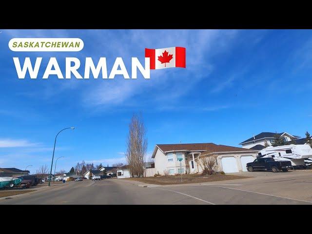 City of WARMAN, Saskatchewan - driving around | Canada