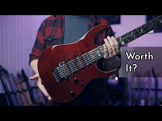 Ibanez J Custom RG8570Z Unsponsored Review and Full Metal Mix Demo