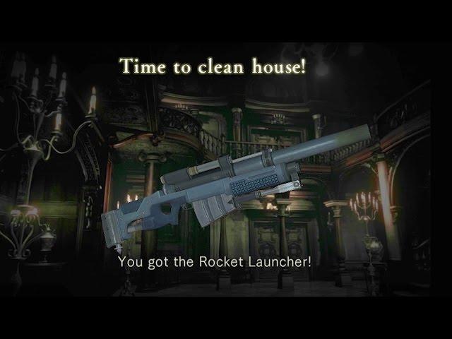 Unlimited Rocket Launcher Complete Narrated Walkthrough - Resident Evil HD Remaster