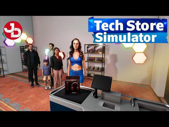 Tech Store Simulator PC Gameplay 1440p 60fps