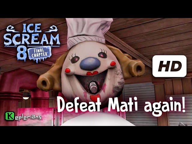 ICE SCREAM 8 FINAL CHAPTER Full CUTSCENES | Defeat Mati again! | High Definition