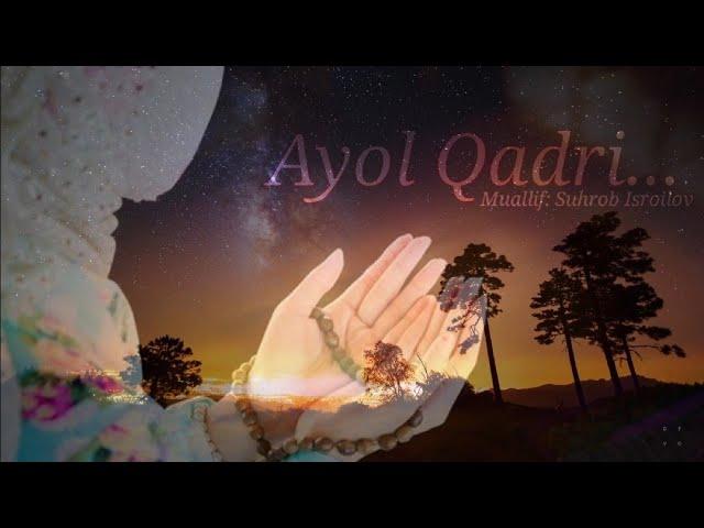 Ayol Qadri | Ayollar haqida sher | Suhrob Isroilov ijodi | Аёл Кадри | Yangi sherlar 2021 | Sherlar