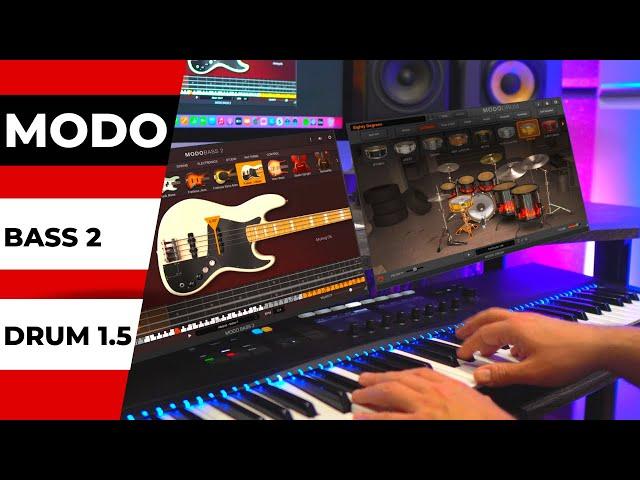 IK MULTIMEDIA - MODO BASS 2 & MODO DRUM 1.5 - Sound Demo