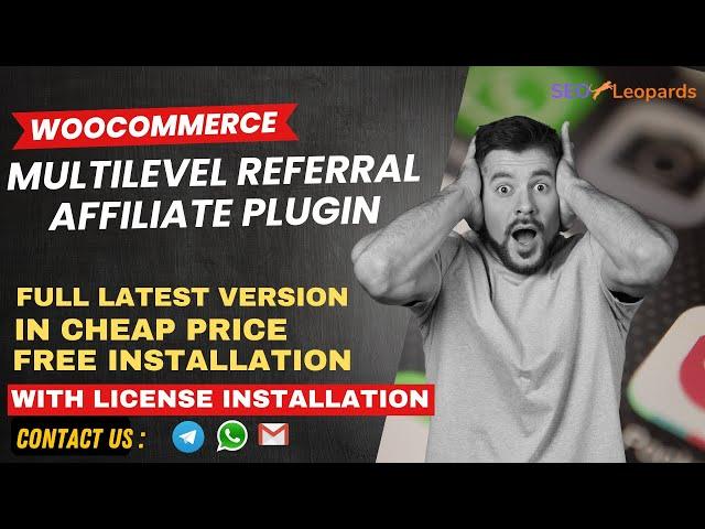 [Full Latest Version] WooCommerce Multilevel Referral Affiliate Plugin (In Cheap Price)