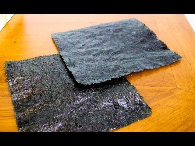 Nori - Toasted Seaweed  - Cooking Tip