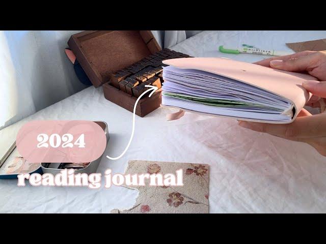 2024 reading journal flip through 