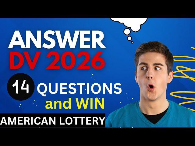 HOW TO APPLY AND WIN DV PROGRAM 2026 | AMERICAN LOTTERY