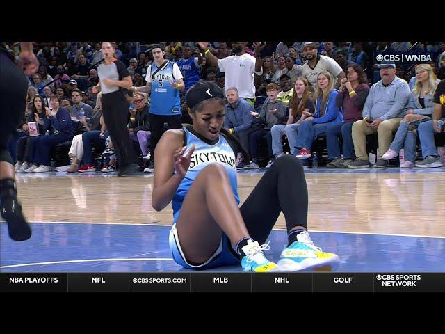  Angel Reese TAKEN DOWN By The NECK, Alyssa Thomas EJECTED With FLAGRANT 2 | Chicago Sky vs Sun