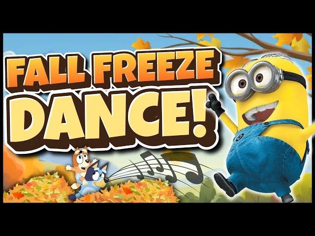 Fall Freeze Dance | Brain Break | Just Dance | GoNoodle Inspired