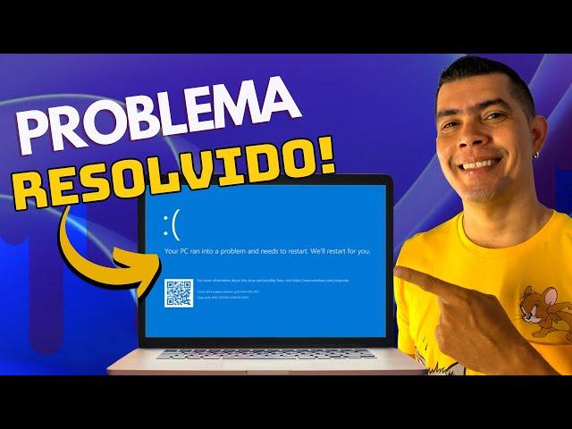 VEJA COMO RESOLVER O PROBLEMA DE TELA AZUL NO WINDOWS RÁPIDO E FÁCIL!