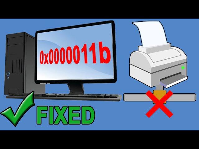 Fix for the Windows Cannot Connect to the Printer Error 0x0000011b