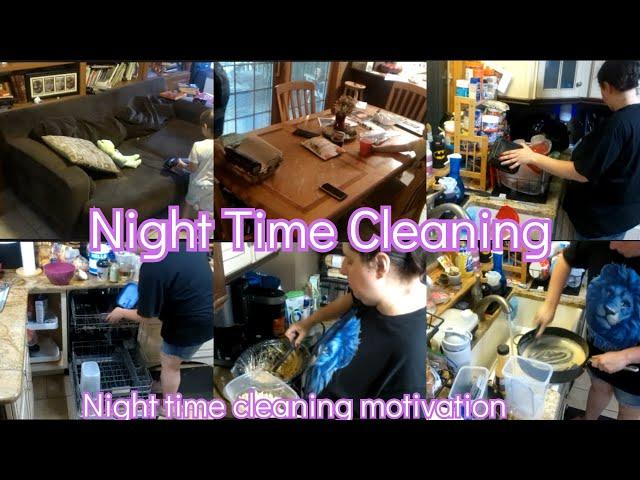 Night Time Clean With Me | Extreme Cleaning Motivation