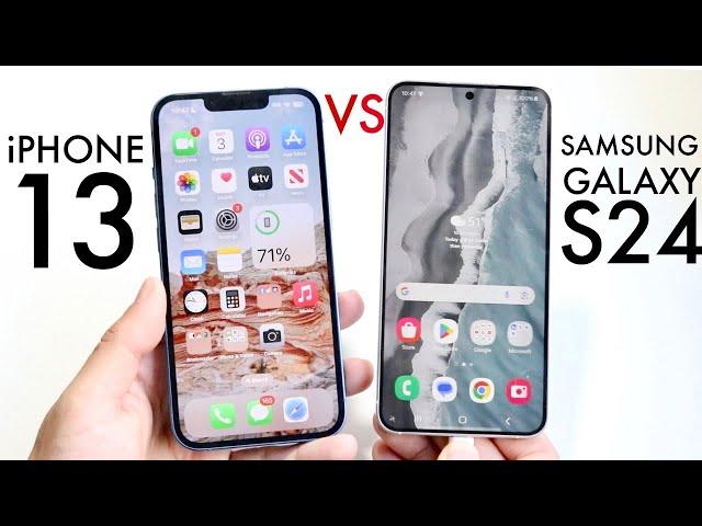 Samsung Galaxy S24 Vs iPhone 13! (Comparison) (Review)