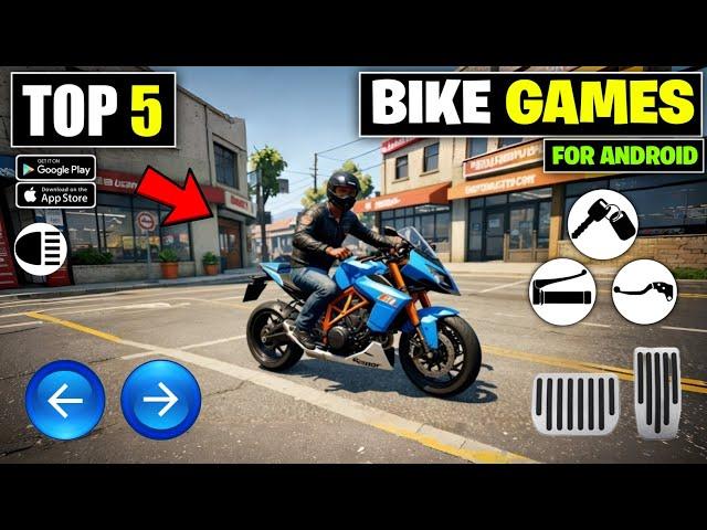 Top 5 New Bike Driving Games For Android | Best Bike Games For Mobile 2025