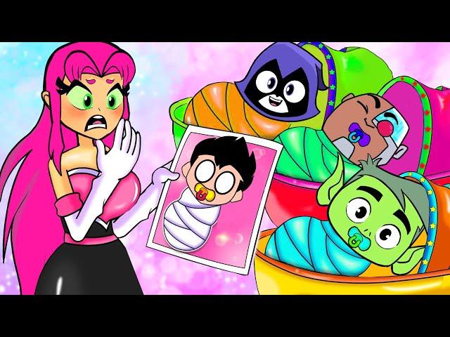 Teen Titans Go! Animation | Starfire Have Baby???