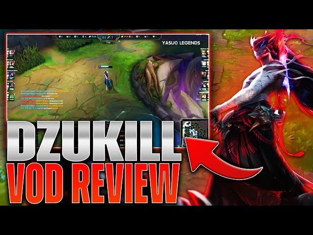 BEST YONE EUW DZUKILL DESTROYS TOP LANES?! (Yone VOD Review)