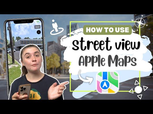 How to use street view in Apple Maps