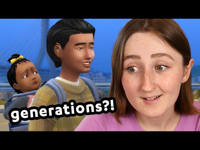 channeling generations into my new sims let's play