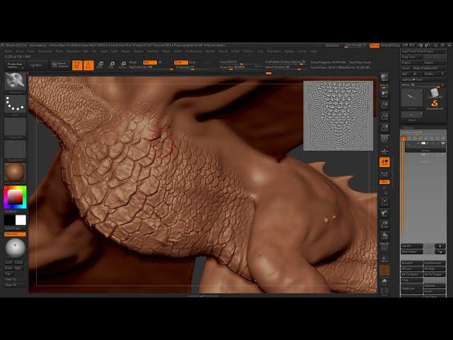 New Zbrush Alpha added to non overlapping method