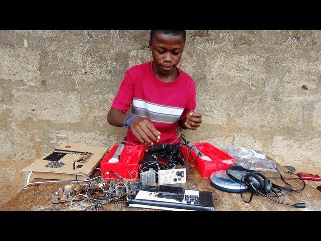 Prodigy from Sierra Leone Builds Battery