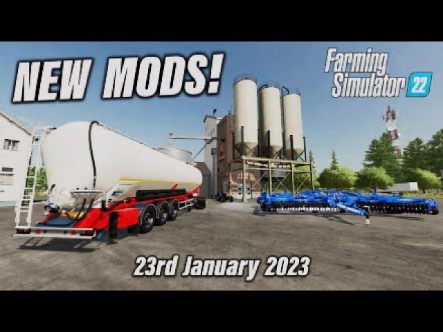 FS22 | NEW MODS! Inc: LANDOLL & CARRARO! (Review) Farming Simulator 22 | PS5 | 23rd Jan 2023.