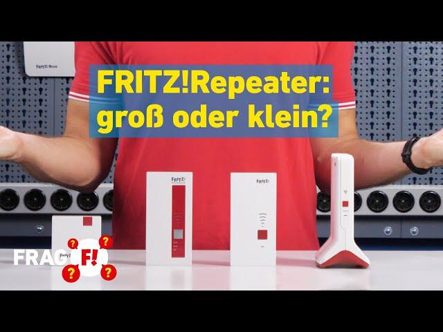 FRITZ!Repeater: besser klein und günstig oder groß und schnell? | Frag FRITZ! 92