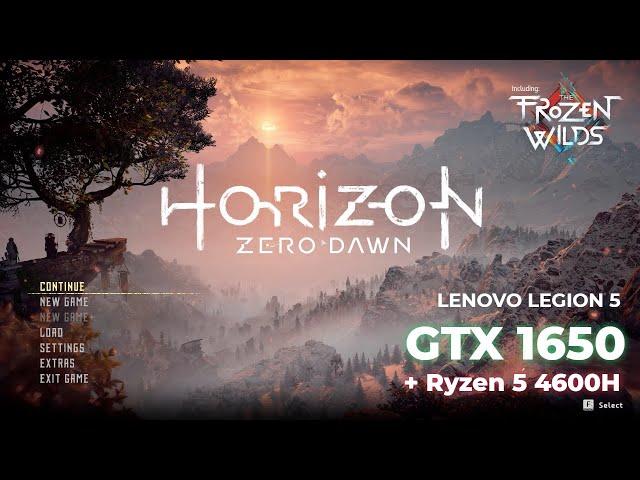 Lenovo Legion 5 Gaming Test | GTX 1650 - Horizon Zero Dawn [In Game Testing Ultra/High/Medium]