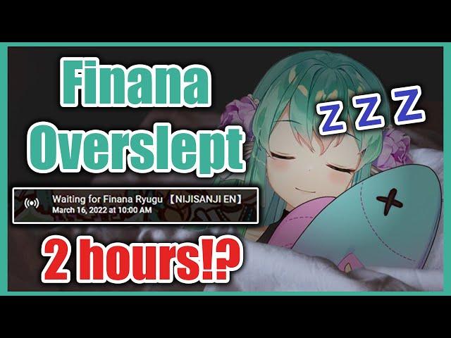 Finana overslept and was 2 hours late to the big collab【NIJISANJI EN】