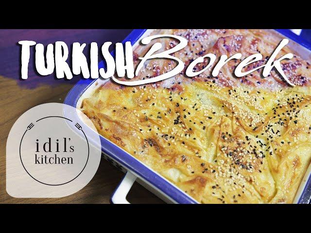 Turkish Borek  EASIEST CHEESE PIE RECIPE (ONLY 5 MAIN INGREDIENTS)