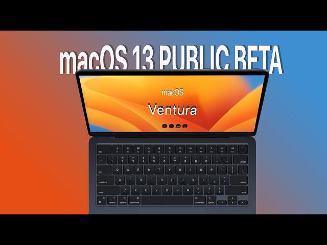 macOS 13 Ventura Public Beta Released! - How to Download and Install