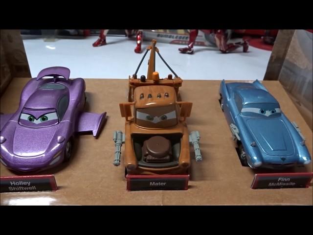 Тачки 2: Секретные агенты набор (Disney Pixar Cars Secret Agents Pull 'n' Race Die Cast Set)