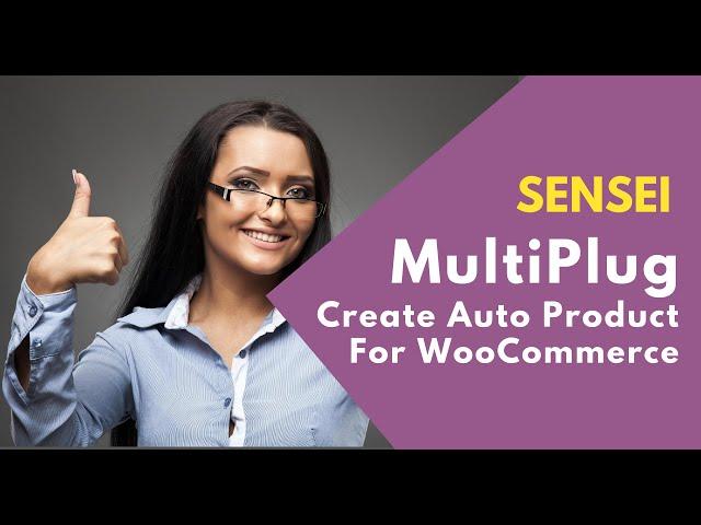 Create Woo Product with Sensei lms course itself !