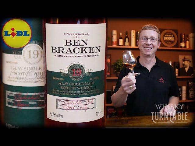 Lidl - Ben Bracken - 19 Jahre Islay Single Malt 43 % Vol.