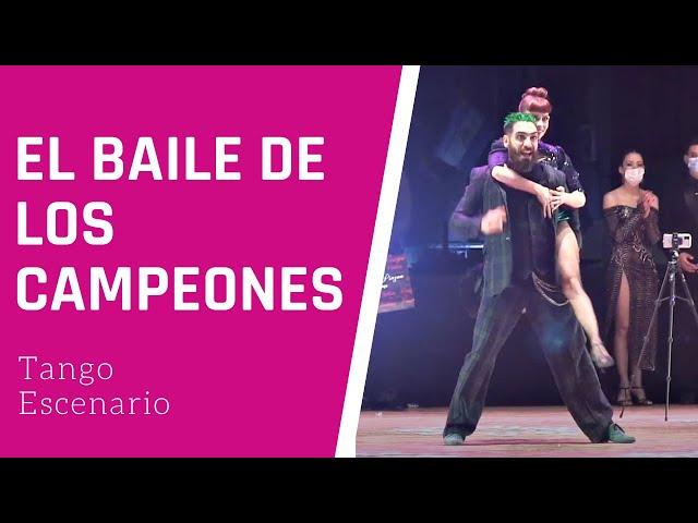 El baile de tango de los Campeones mundiales de tango ESCENARIO 2021  Emmanuel Casal, Yanina Muzyka