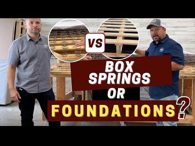 Box Springs vs Foundations - Is There a Difference?