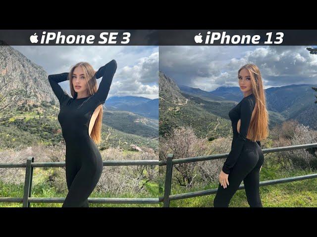 iPhone SE 3 vs iPhone 13 Camera Test