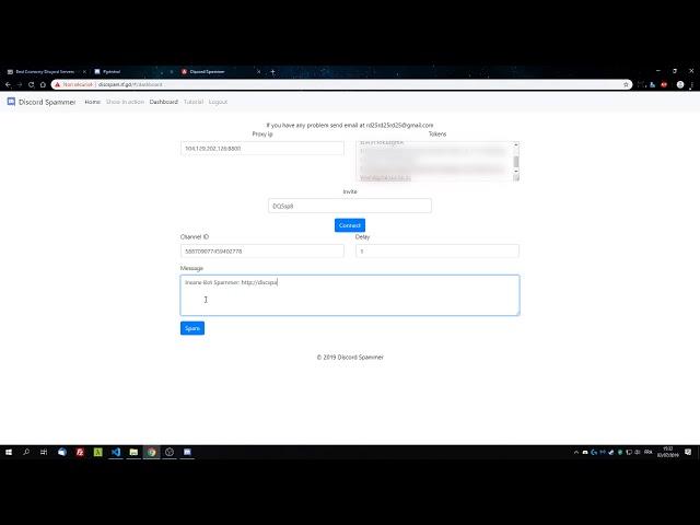New Best Discord Spammer Bot