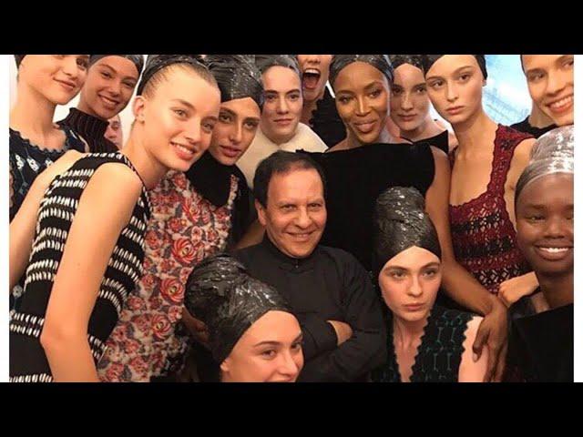 Azzedine Alaia Couture show in Paris