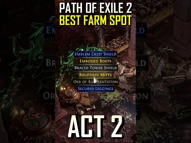 [PATCHED] The BEST Gem, Gold & Item Farming Spot In Path Of Exile 2 - Act 2