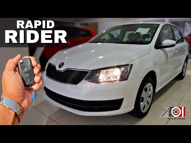 New Skoda Rapid Rider Base Model | On Road Price List | Mileage | Features | Specs