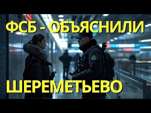 Шереметьево фильтрация, ФСБ объяснили причины отказа | Личная история