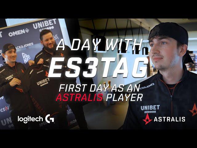 A Day In The Life of es3tag | The New Astralis Player!