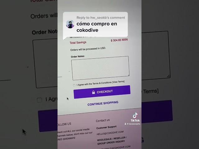 Comprando en cokodive en 1 minuto. 