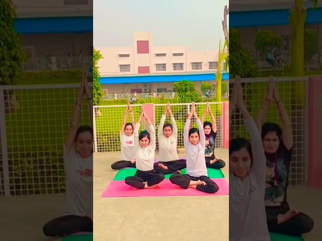 5 person yoga challenge #shorts