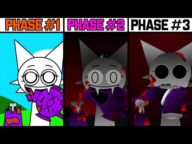 All Reactions and Phases In Incredibox Sprunki Creepy Edition! Phase 1 VS Phase 2 VS Phase 3!