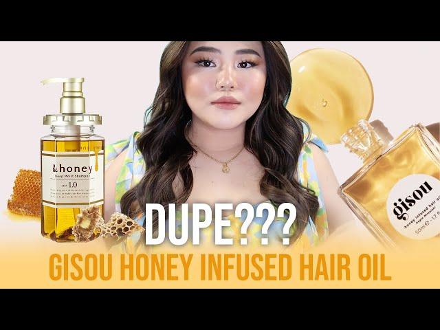 DUPE FOR GISOU HONEY HAIR OIL???