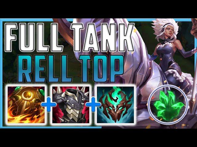 DID RELL'S MIDSCOPE UPDATE TURN HER INTO A VIABALE CC BOT TOPLANER?! - Rell Top | Season 13 LoL