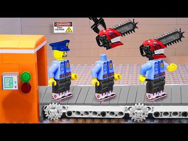 Chainsaw man gefälscht oder echt? - Lego Polizei