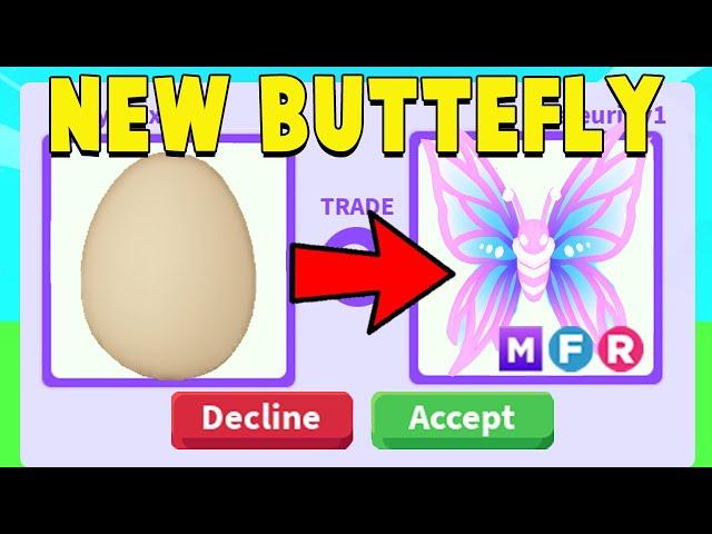 Trading from EGG to MEGA 2024 BUTTERFLY in Adopt Me!